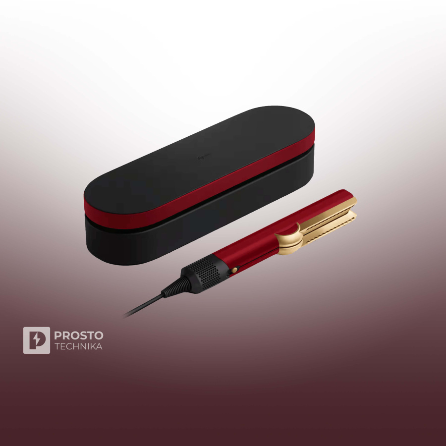 Выпрямитель Dyson Airstrait HT01 Red Velvet/Gold Наша Вилка